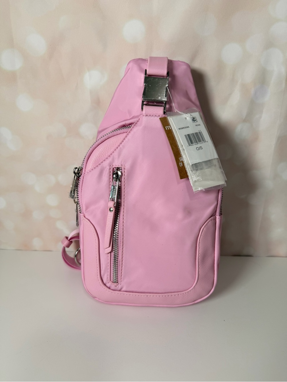 MADDEN GIRL Pink Sling Bag BROOKE NWT